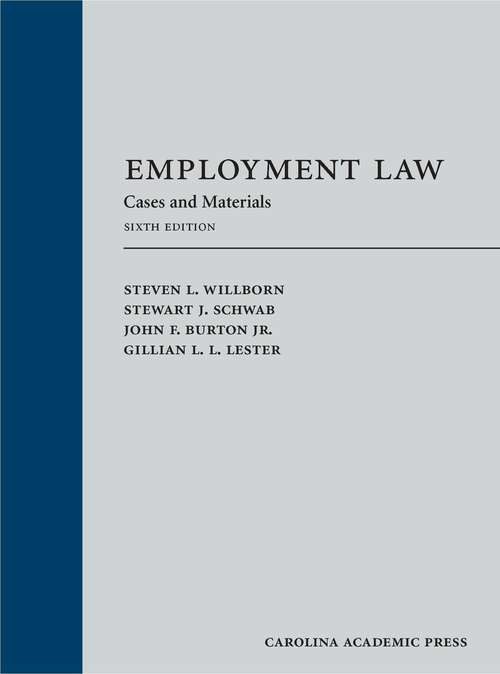 Employment Law: Cases And Materials