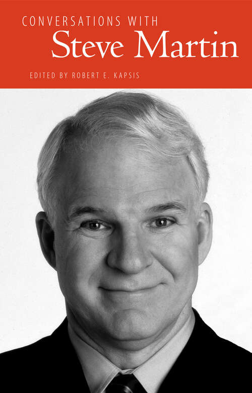 Book cover of Conversations with Steve Martin (EPUB Single) (Literary Conversations Series)
