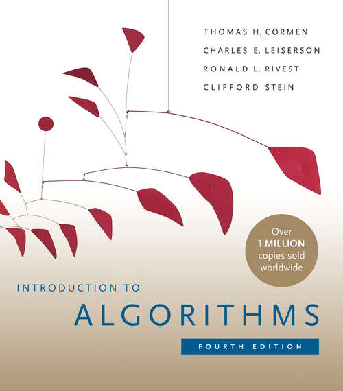 Book cover of Introduction to Algorithms, fourth edition (3)