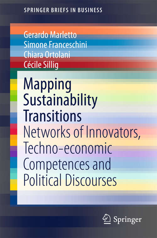 Book cover of Mapping Sustainability Transitions