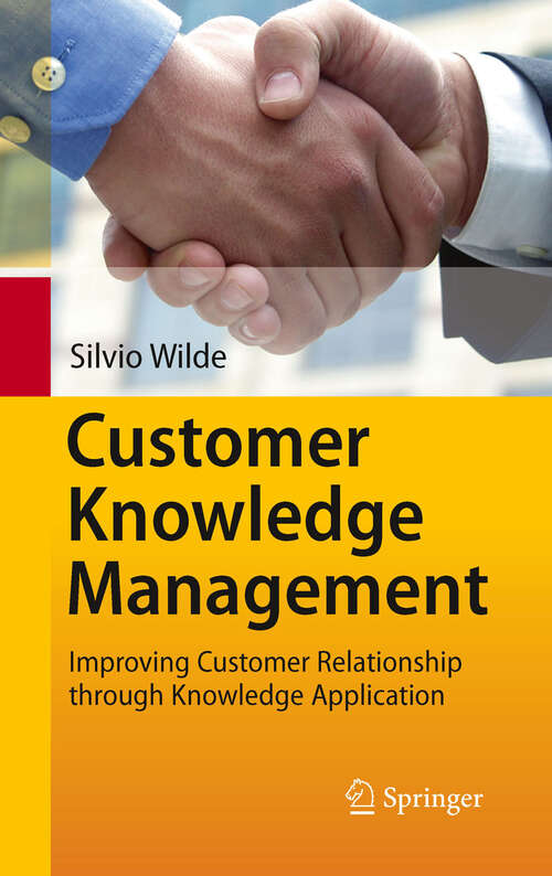 Book cover of Customer Knowledge Management