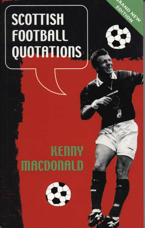 Book cover of Scottish Football Quotations