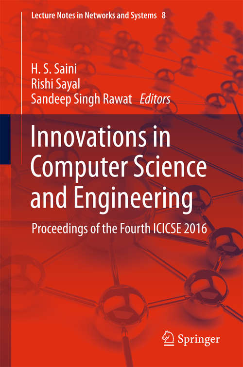 Book cover of Innovations in Computer Science and Engineering