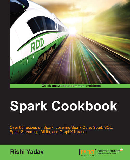 Book cover of Spark Cookbook