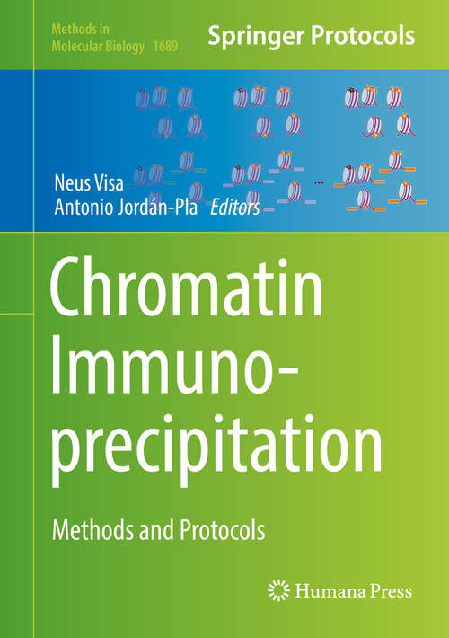 Book cover of Chromatin Immunoprecipitation