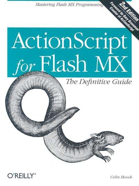 Book cover of ActionScript for Flash MX: The Definitive Guide, 2nd Edition