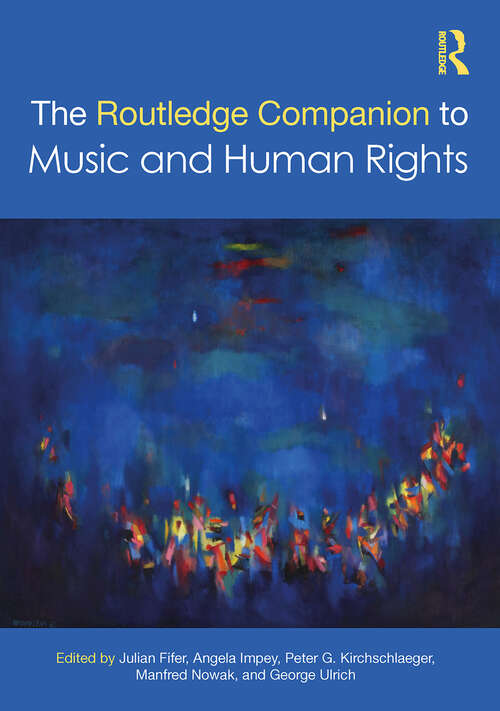 Book cover of The Routledge Companion to Music and Human Rights (SOAS Studies in Music)