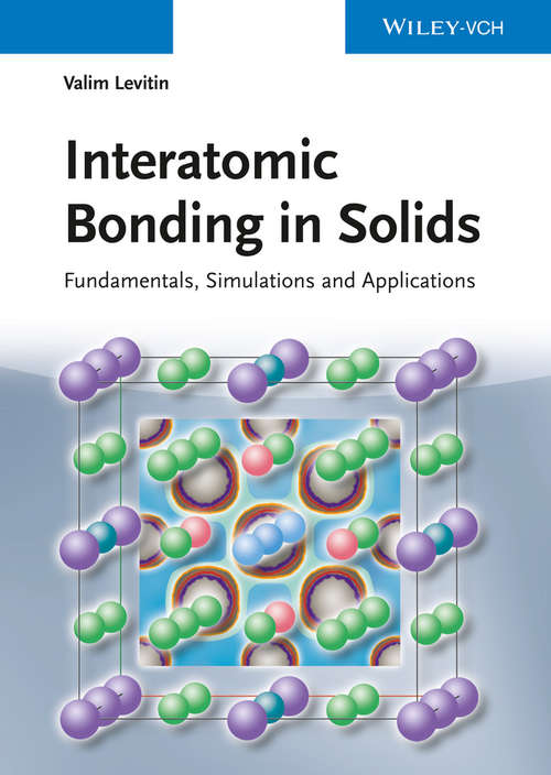 Book cover of Interatomic Bonding in Solids