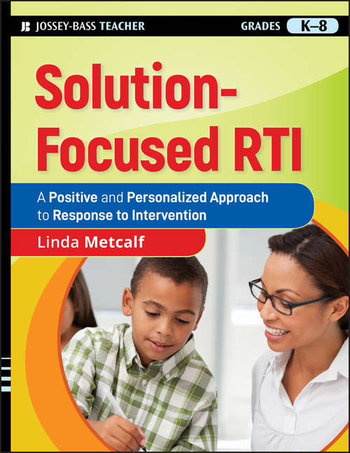 Book cover of Solution-Focused RTI