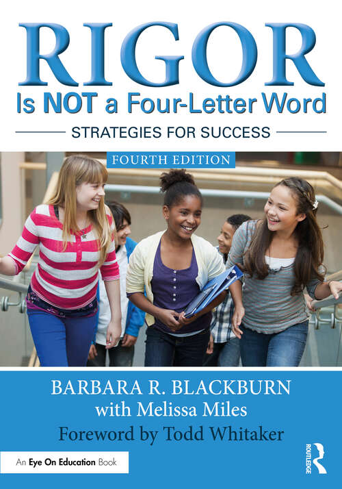 Book cover of Rigor Is NOT a Four-Letter Word: Strategies for Success