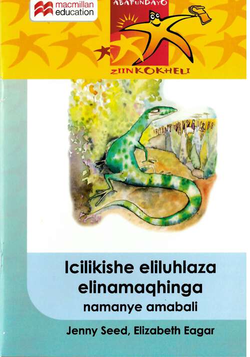 Book cover of Icilikishe eliluhlaza elinamaqhinga namanye amabali