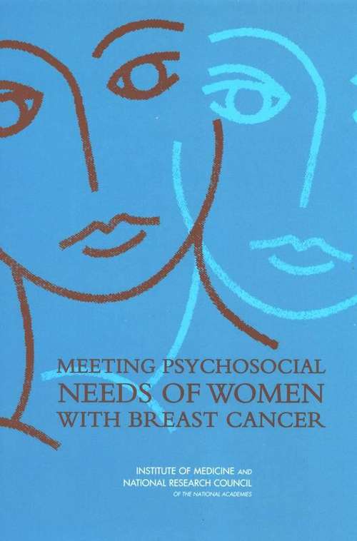 Book cover of Meeting Psychosocial Needs Of Women With Breast Cancer