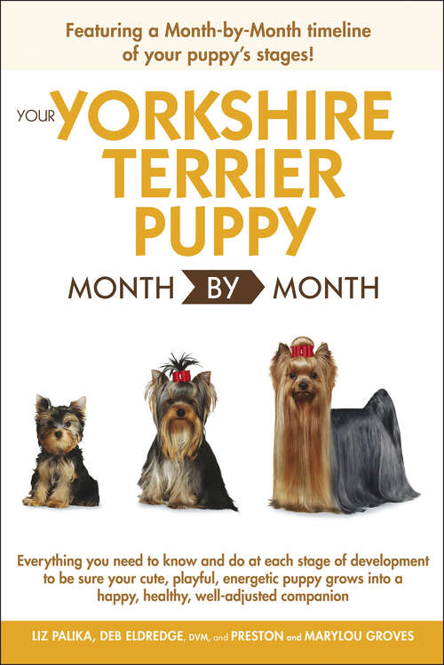 Book cover of Your Yorkshire Terrier Puppy Month By Month (Your Puppy Month by Month)