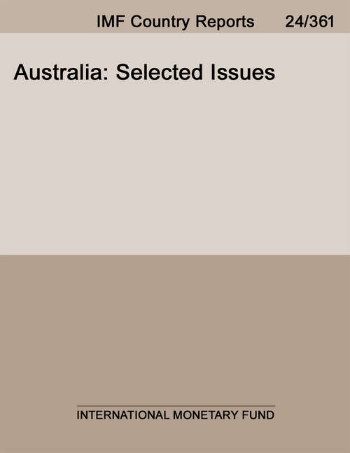 Book cover of Australia: Selected Issues