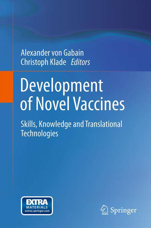 Book cover of Development of Novel Vaccines