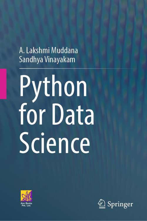 Book cover of Python for Data Science (2024)
