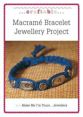 Book cover of Macrame Bracelet Jewelry Project