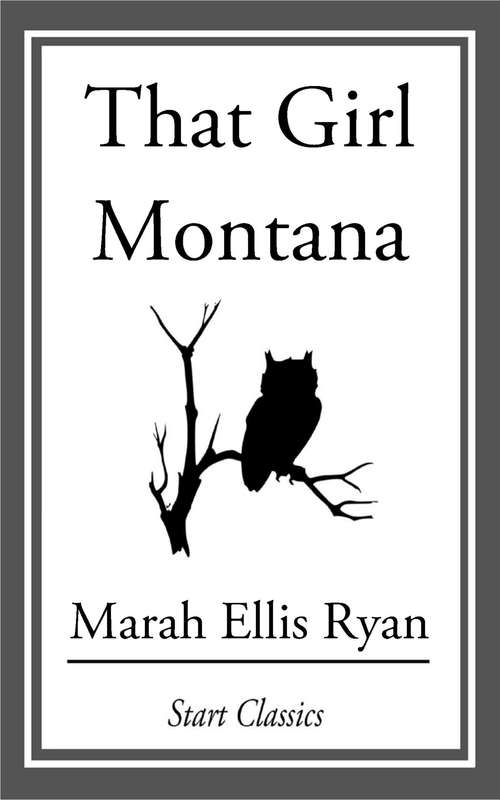 Book cover of That Girl Montana