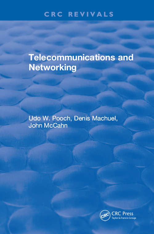Book cover of Telecommunications and Networking (2) (Computer Science And Engineering Ser.)