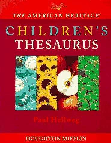 Book cover of The American Heritage Children's Thesaurus
