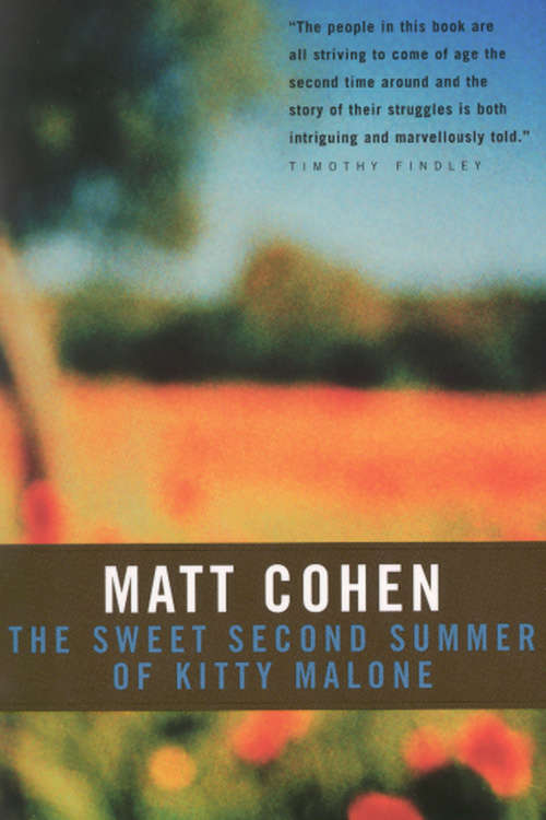 Book cover of The Sweet Second Summer of Kitty Malone