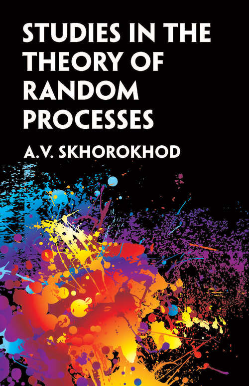 Book cover of Studies in the Theory of Random Processes