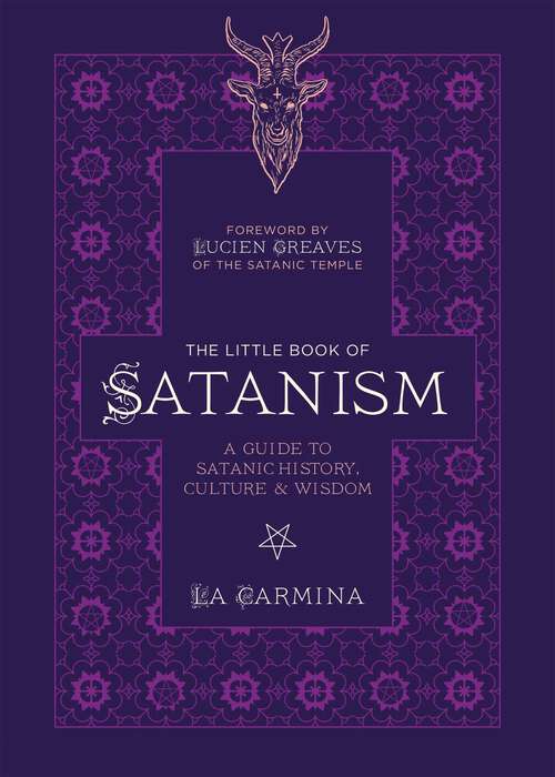 Book cover of The Little Book of Satanism: A Guide to Satanic History, Culture, and Wisdom