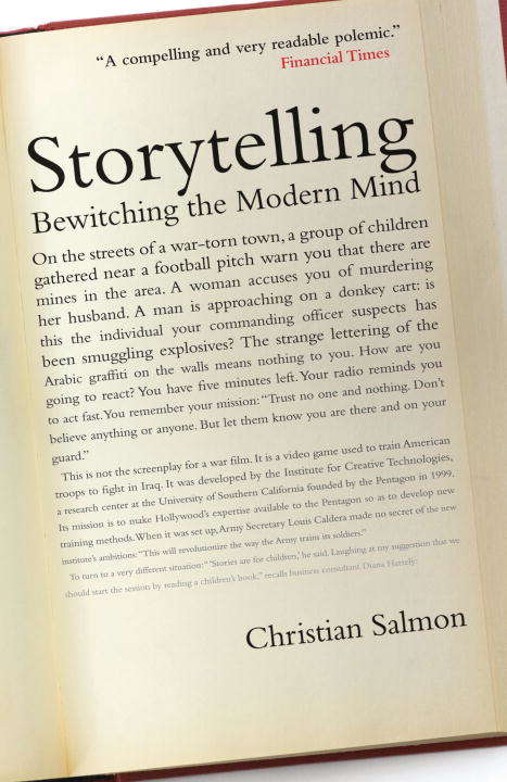 Book cover of Storytelling: Bewitching the Modern Mind