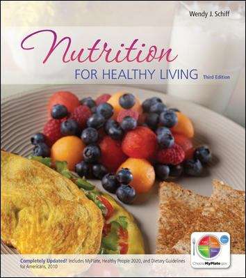 Book cover of Nutrition for Healthy Living 3rd Edition