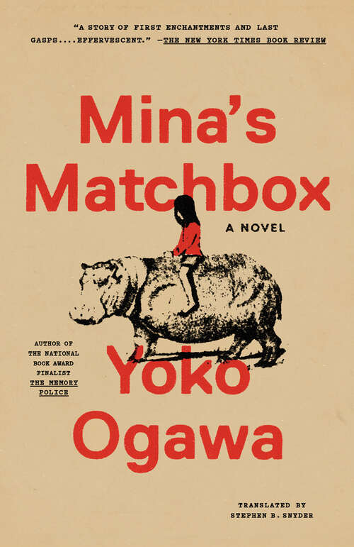 Book cover of Mina's Matchbox: A Novel