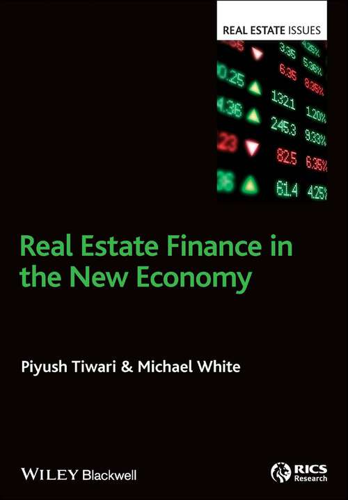 Book cover of Real Estate Finance in the New Economy (Real Estate Issues)