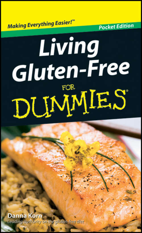 Book cover of Living Gluten-Free For Dummies: Pocket Edition