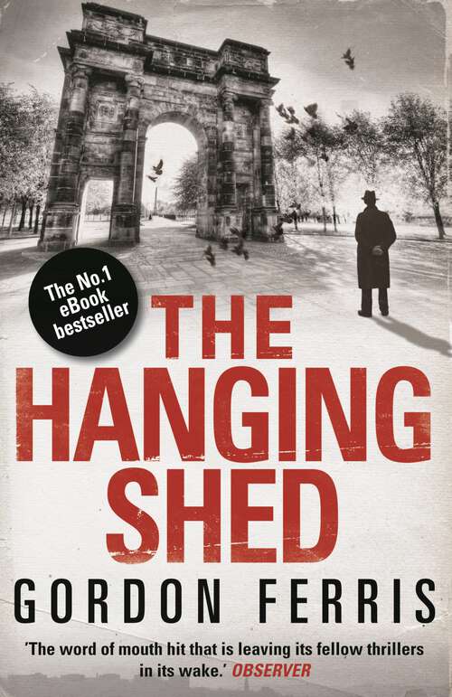 Book cover of The Hanging Shed (Douglas Brodie series #1)