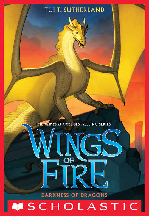 Book cover of Darkness of Dragons (Wings of Fire, Book 10)