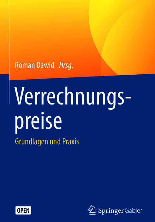 Book cover of Verrechnungspreise