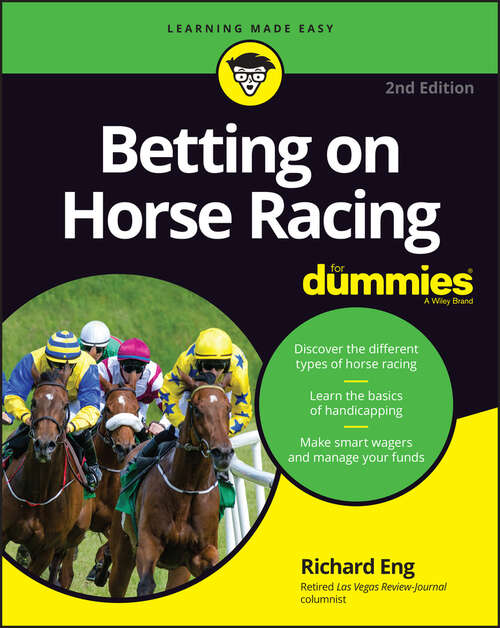 Book cover of Betting on Horse Racing For Dummies