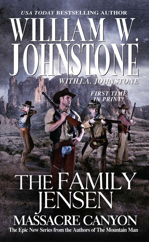 Book cover of The Family Jensen: Massacre Canyon (The Family Jensen #5)
