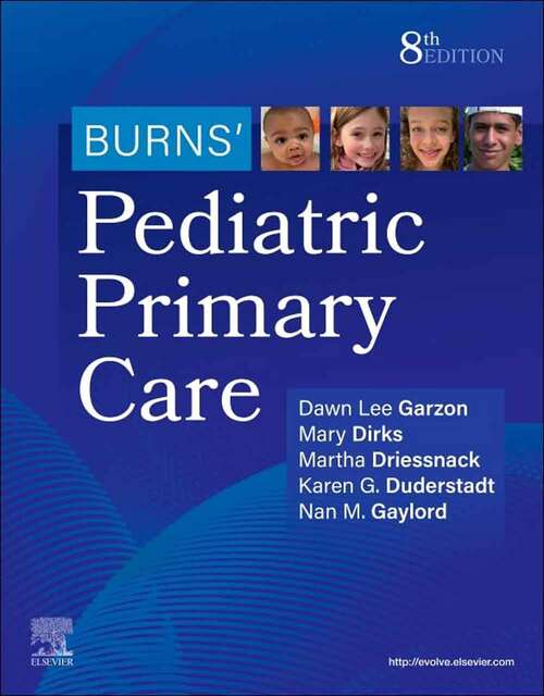 Book cover of Burns' Pediatric Primary Care (Eighth Edition)