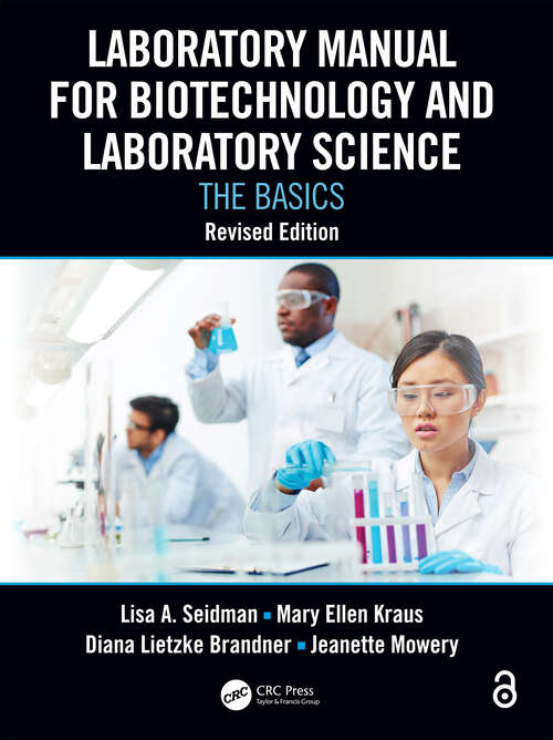 Book cover of Laboratory Manual for Biotechnology and Laboratory Science: The Basics, Revised Edition (1)