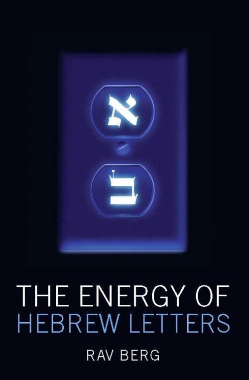 Book cover of The Energy of Hebrew Letters