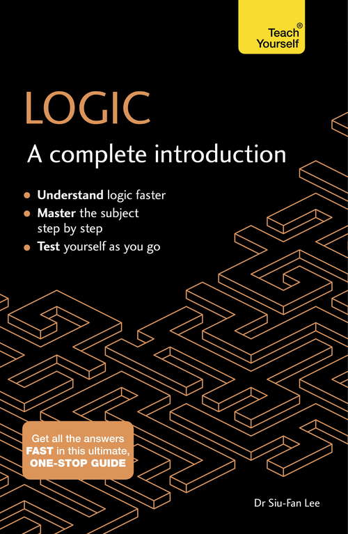 Book cover of Logic: Teach Yourself