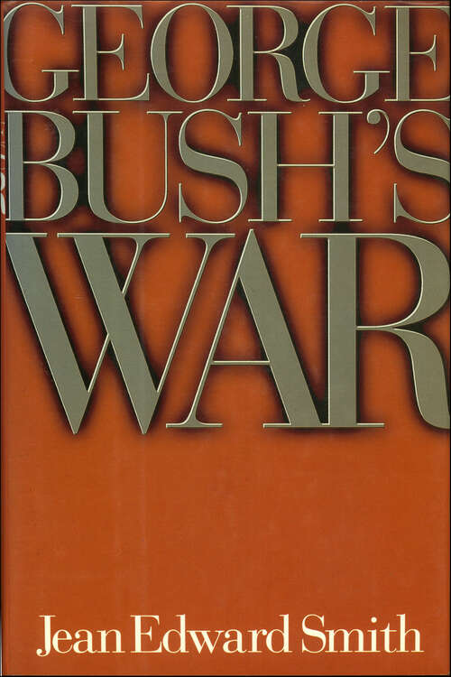 Book cover of George Bush's War