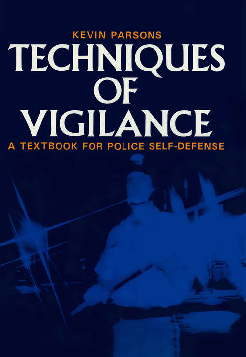 Book cover of Techniques of Vigilance