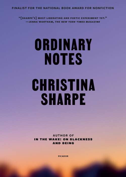 Book cover of Ordinary Notes