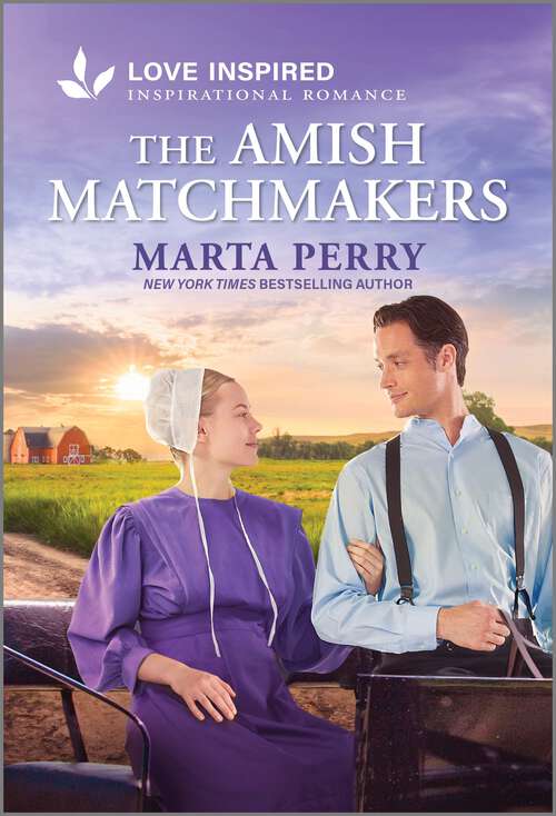 Book cover of The Amish Matchmakers: An Uplifting Inspirational Romance (Original) (Brides of Lost Creek)