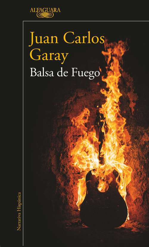 Book cover of Balsa de fuego