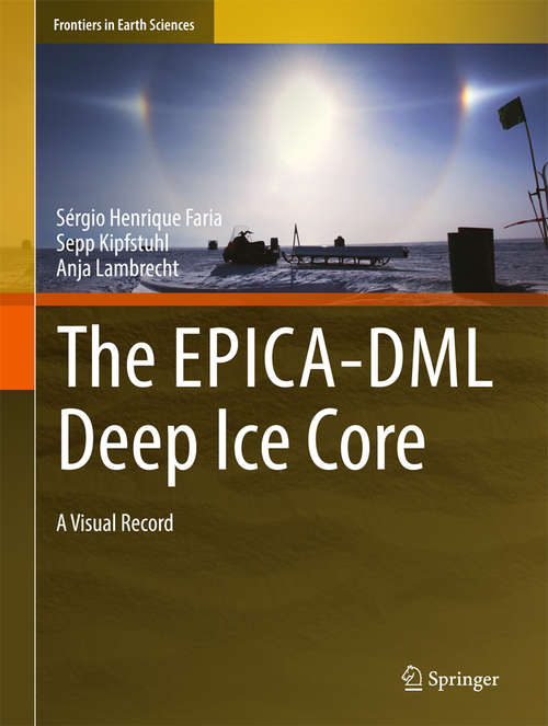 Book cover of The EPICA-DML Deep Ice Core
