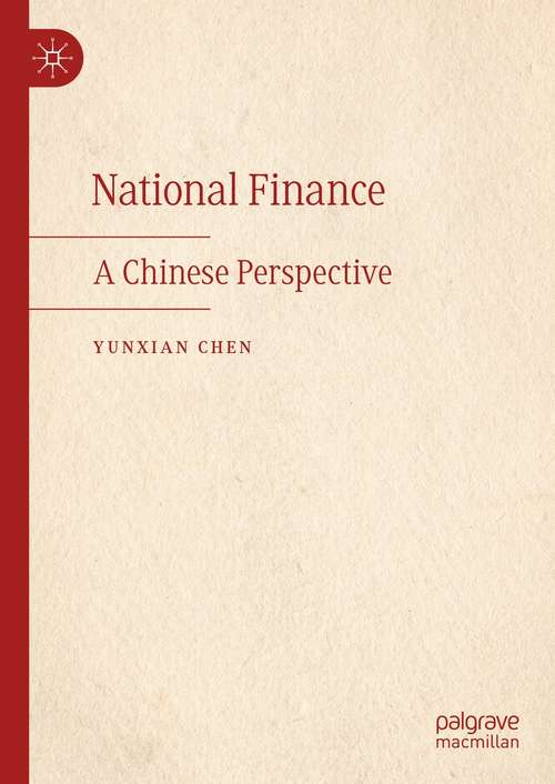 National Finance: A Chinese Perspective