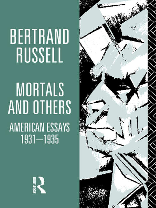 Mortals and Others, Volume I: American Essays 1931-1935