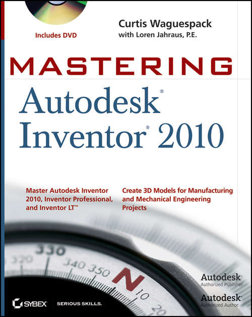 Book cover of Mastering Autodesk Inventor 2010